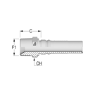 Interlock 1 1/4" BSPT Male AGR K x 1 1/4" HFF-IL M BSPT-H -20-20 H46