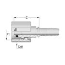 Standard M22 Universal Fem for P/Washer x 3/8"HFF-STD FS KAR-N -06-22 SN 35