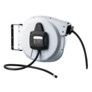 Compact Spring Rewind Hose Reel High Impact Polyprop c/w 15m x 8mm Air Hose