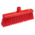 Vikan Broom With Straight Neck 300mm Medium Red