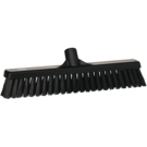 Vikan Soft/Stiff Floor Broom 400mm Black