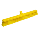 Vikan Soft/Stiff Floor Broom 600mm Yellow