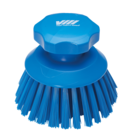 Vikan Stiff Hand Scrub Brush 95mm Blue