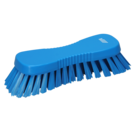 Vikan Stiff Hand Scrub Brush 185mm Blue