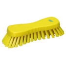 Vikan Stiff Hand Scrub Brush 185mm Yellow