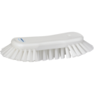 Vikan Stiff Angled Hand Scrub 200mm White