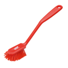 Vikan Medium Dish Brush 255mm Red