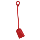 Vikan Shovel Long Handle Small Blade Red