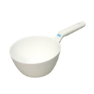Vikan Round Bowl Scoop, 1 Litre, (White)
