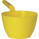 Vikan Round Bowl Scoop, 2 Litre, (Yellow)