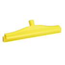 Vikan 400mm 2C Double Blade Squeegee Fixed Yellow
