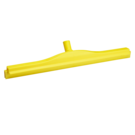 Vikan 600mm 2C Double Blade Squeegee Revolving Yellow