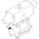 VZBA-4-WW-63-T-22-F10-V4V4T-PS240-R-90-4-C Festo Ball valve actuator unit