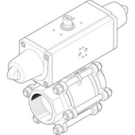 VZBA-3-GG-63-T-22-F0710-V4V4T-PS180-R-90-4-C Festo Ball valve actuator unit