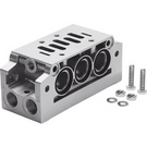 NAVW-1/2-3-ISO Festo Manifold sub-base with 90deg connections