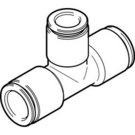 NPQH-T-Q6-Q4-P10 Festo Push-in T-connector (10 Pack)