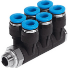QSLV6-G1/4-8 Festo Multiple distributor