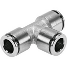 NPQH-T-Q6-E-P10 Festo Push-in T-connector (10 Pack)