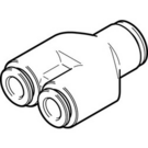 NPQH-Y-Q10-Q8-P10 Festo Push-in Y-connector (10 Pack)