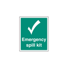 Fosse Safety Sign Emergency Spill Kit RP 300 x 250mm
